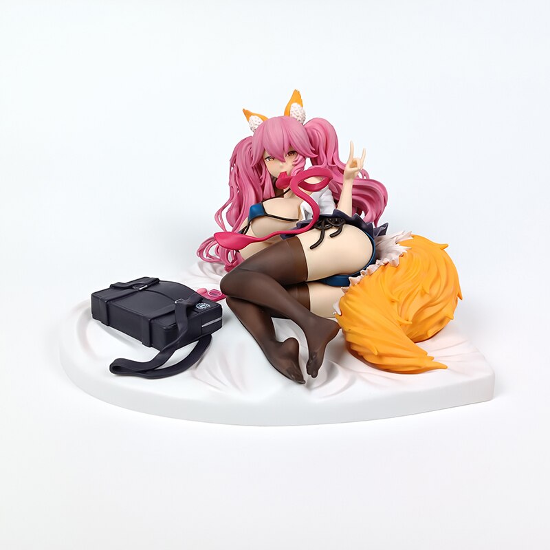 14cm Soft Fate/Extella Tamamo no Mae Sexy Nude Girl Model PVC Anime Action Hentai Figure Adult Collection Model Toys Doll Gifts