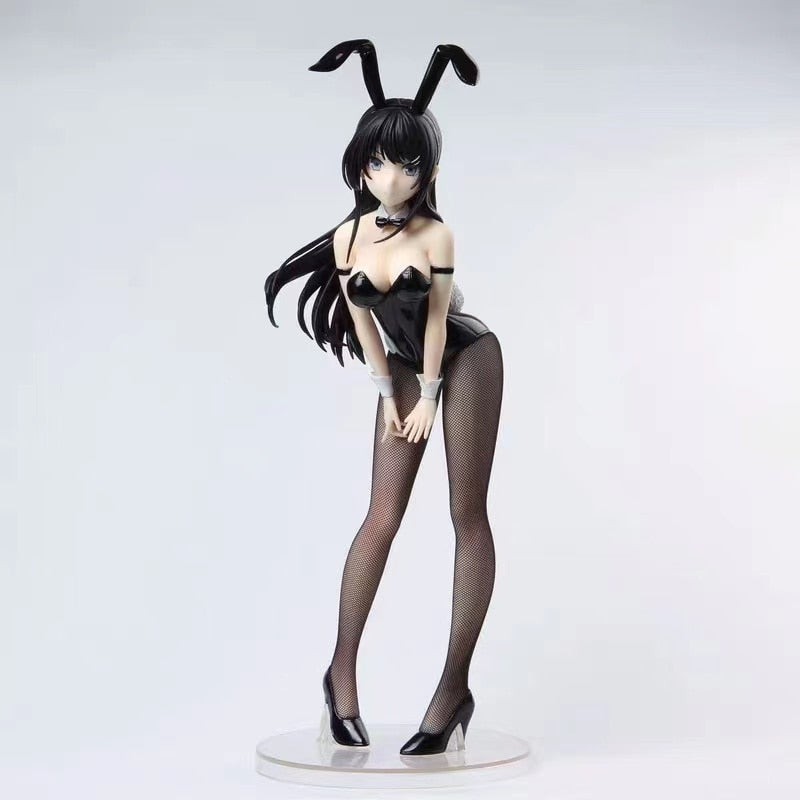 46cm Native BINDing Tomoka Hinasawa Bunny Girl Sexy Anime Figure Absolute Rule of Queen Hinasawa Tomoka Action Figure Doll Toys