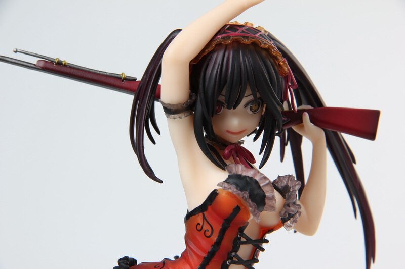 24CM Alphamax Date A Live Kurumi Tokisaki Lingerie Ver. 1/7 Pvc action Figure Adults Collection Model doll gifts