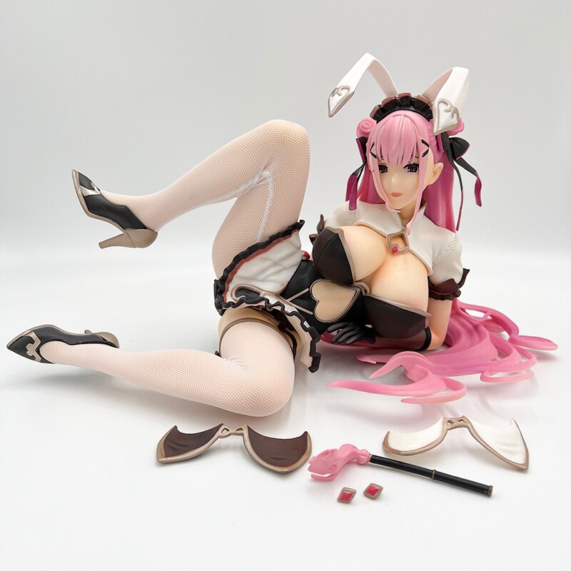 46cm Native BINDing Tomoka Hinasawa Bunny Girl Sexy Anime Figure The Absolute Rule of Queen Hinasawa Tomoka Action Figure Toys