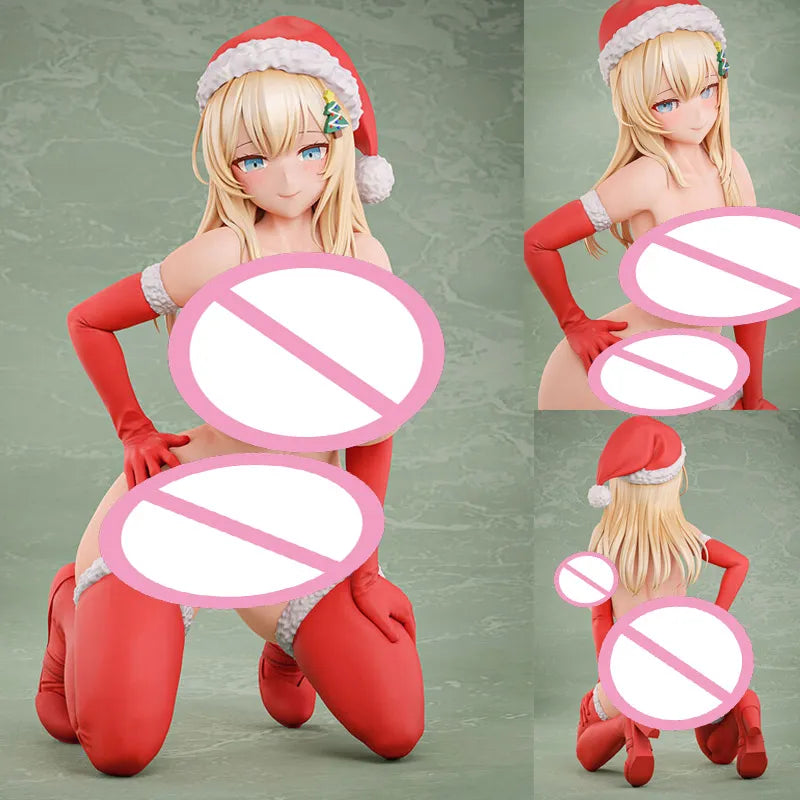 NSFW Insight Nikukan Girl Christmas Present Watashi Carol Sexy Nude Girl 1/7 PVC Action Figure Toy Adults Collection Model Doll