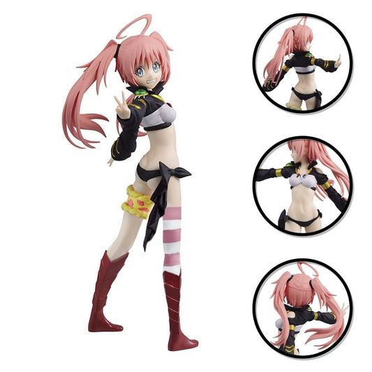 Anime Figure Milim Nava That Time I Got Reincarnated As a Slime PVC 16CM Cute Forked Hands Action Figure Standing Decorative