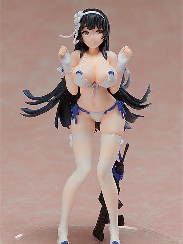 13cm 1/12 Girl Frontline 95 Swimsuit Ver. Xia Ming Chan Spot Sexy Girls PVC Action Figures Collectible Model Toys Doll