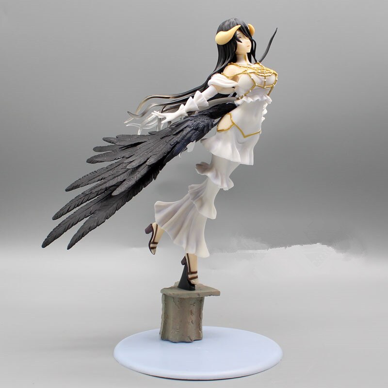 29cm Overlord Albedo Sexy Girl Anime Cartoon Action Figure PVC Ttoys Collection Figures For Friends Gifts