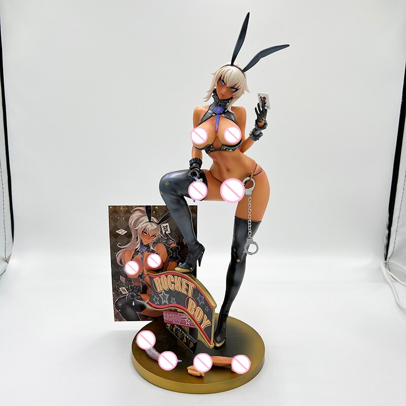 46cm Native BINDing Tomoka Hinasawa Bunny Girl Sexy Anime Figure Absolute Rule of Queen Hinasawa Tomoka Action Figure Doll Toys