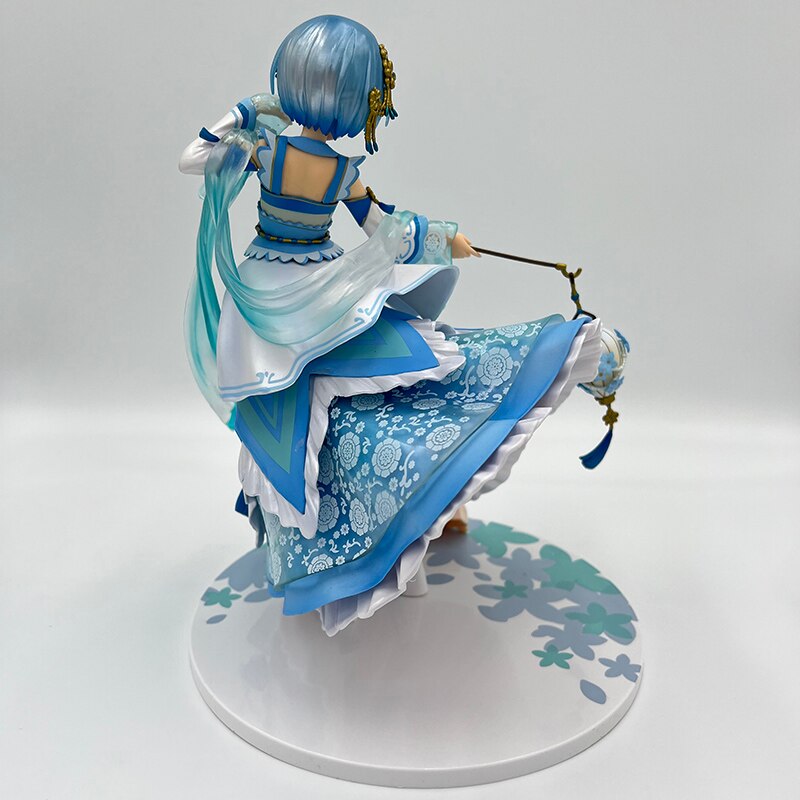 26cm Re:ZERO -Starting Life in Another World Rem Anime Figure Rem Hanfu Action Figure Rem Ram Figurine Collection Model Doll Toy