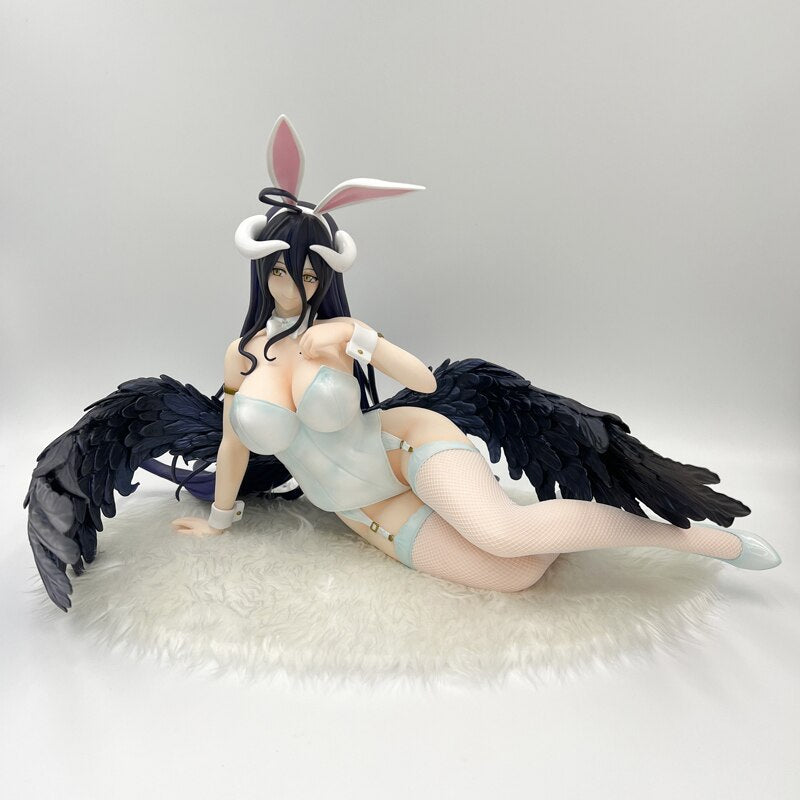 30cm FREEing B-STYLE Overlord IV Albedo Bunny Sexy Anime Girl Figure KDcolle Albedo Wing Action Figure Adult Model Doll Toy Gift