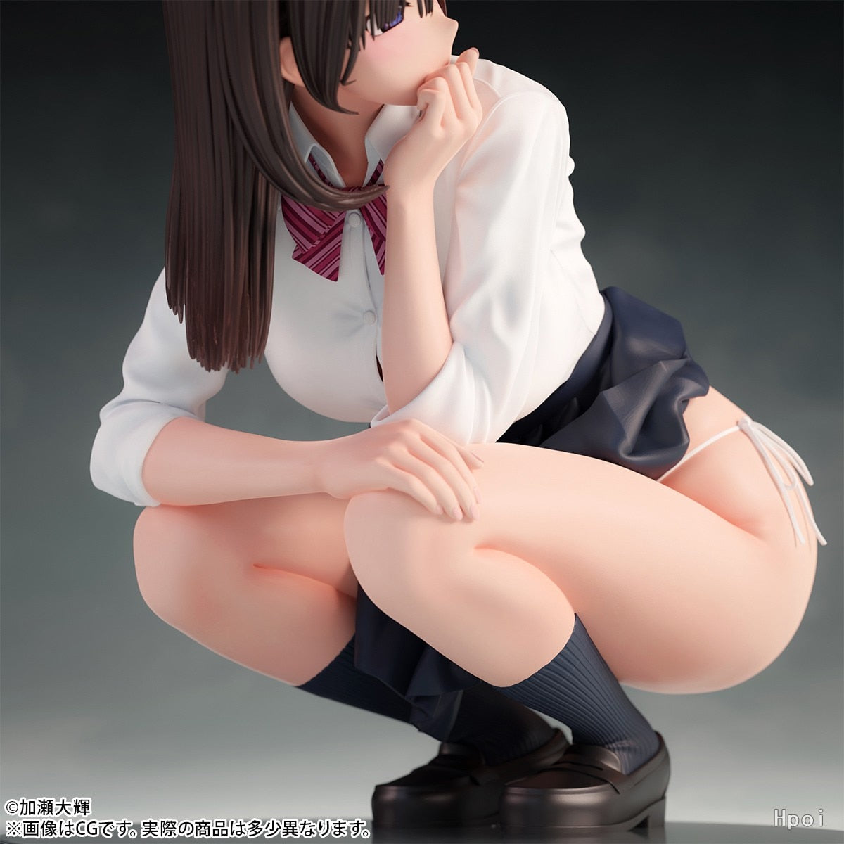 11CM B full Daiki Kase Illustration Shagami JK-san 1/7 Sexy Girl PVC Action Figure Adult Collectible Model Toys doll Gifts