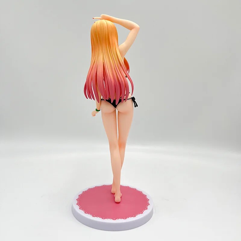 23cm My Dress-Up Darling Marin Kitagawa Sexy Anime Girl Figure Marin Kitagawa Bikini Action Figure Collectible Model Doll Toys