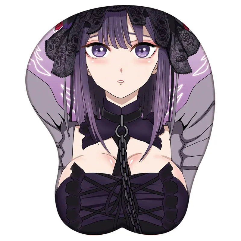 Kitagawa Marin 3D Silicone Mousepad My Dress-Up Darling 3D Wristband Mouse Pad Anime Game Sexy Diy 3D Wrist Rest Mouse Mat