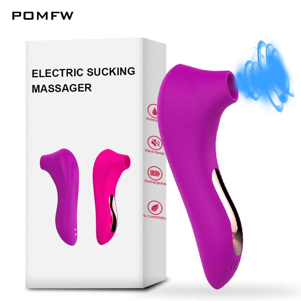 Clit Sucker Vagina Sucking Vibrator | Female Clitoris Vacuum Stimulator Nipple Sexy Toys for Adults