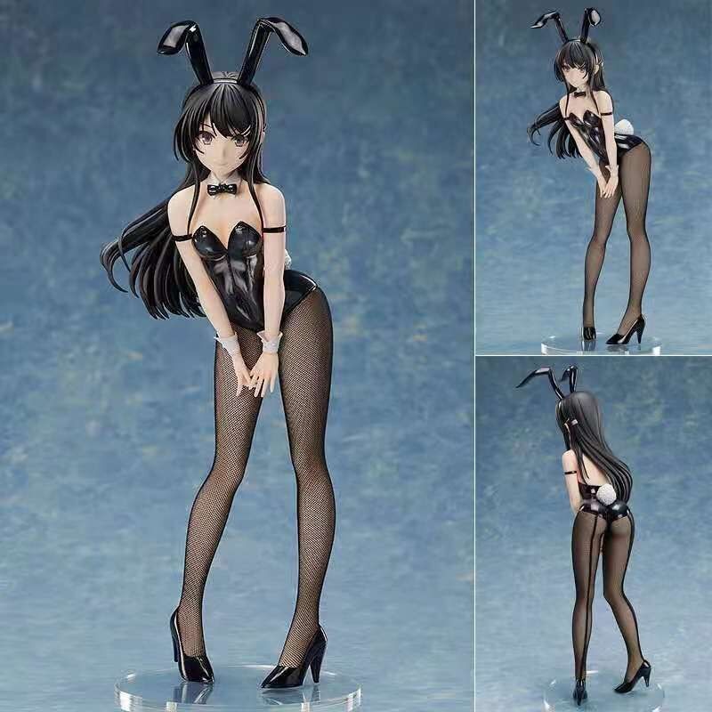 NEONMAX Mois 1/6 BUNNY Figure White Bunny Girl 30cm Anime PVC Action Figure Toy Game Statue Adult Collection Model Doll Gift