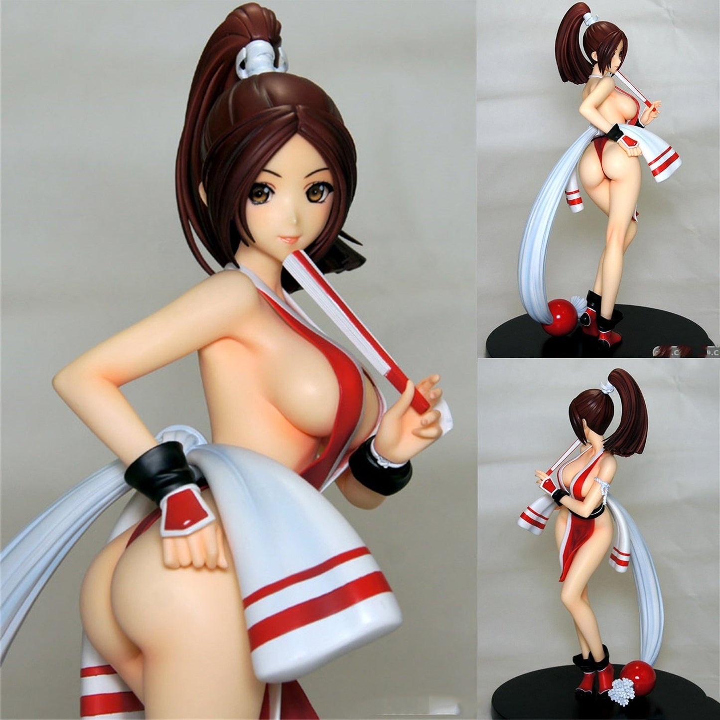 26cm The King of Fighters XIII Shiranui Mai 1/6 PVC Action Figure Sexy Cut Girl Anime Hentai Model Dolls Collection Gift Toys