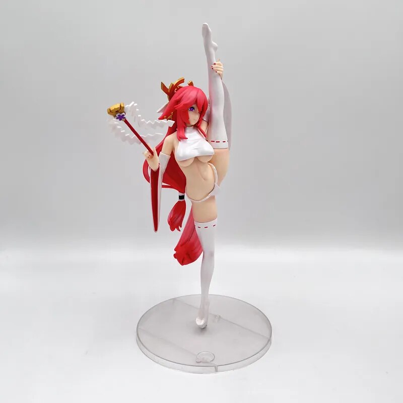 25cm Hentai Genshin Impact Yae Miko Anime Girl Figure miHoYo Yae Miko Sexy Action Figure Adult Collectible Model Doll Toys Gifts