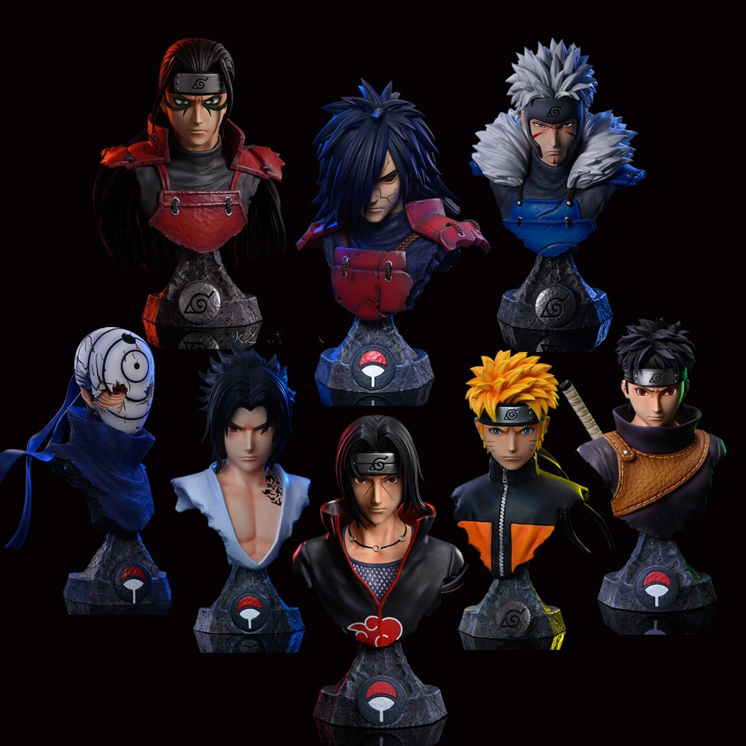 16 cm Naruto Figure Toys Head toys | Uzumaki Naruto, Madara, Obito, Sasuke |  Action Figure Anime Dolls