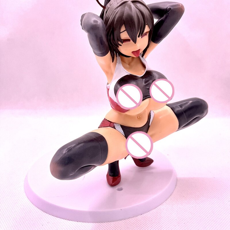 Native Beautiful Girl Series Mizuki Nagimori Squat 1/5 PVC 18CM Figure Anime Sexy Collection Model Doll Toy Desk Ornament