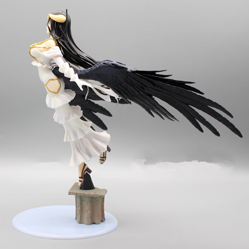 29cm Overlord Albedo Sexy Girl Anime Cartoon Action Figure PVC Ttoys Collection Figures For Friends Gifts