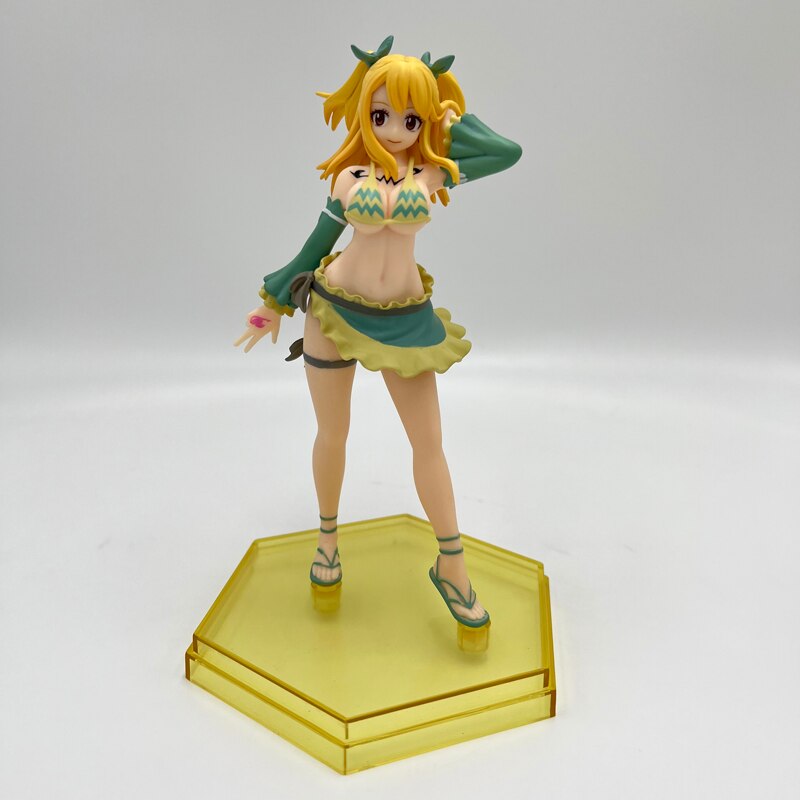 19cm FAIRY TAIL Sexy Girl Anime Figure Lucy Heartfilia Action Figure FAIRY TAIL Final Series Lucy Taurus Form Figurine Doll Toys