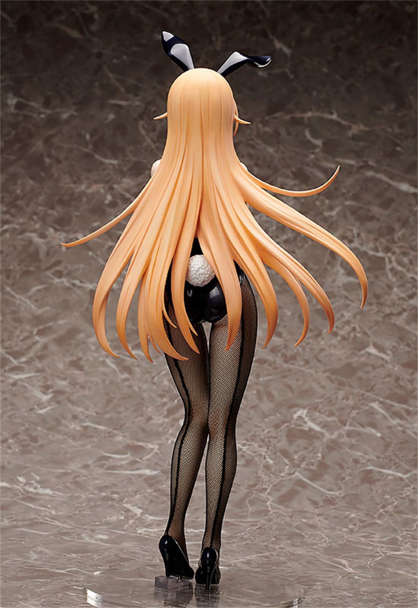 25cm Shokugeki no Souma Nakiri Erina 1/4 Bunny Ver PVC Cute Sexy Girl Anime Figure Toy Hentai Model Dolls Adult Collection Gift