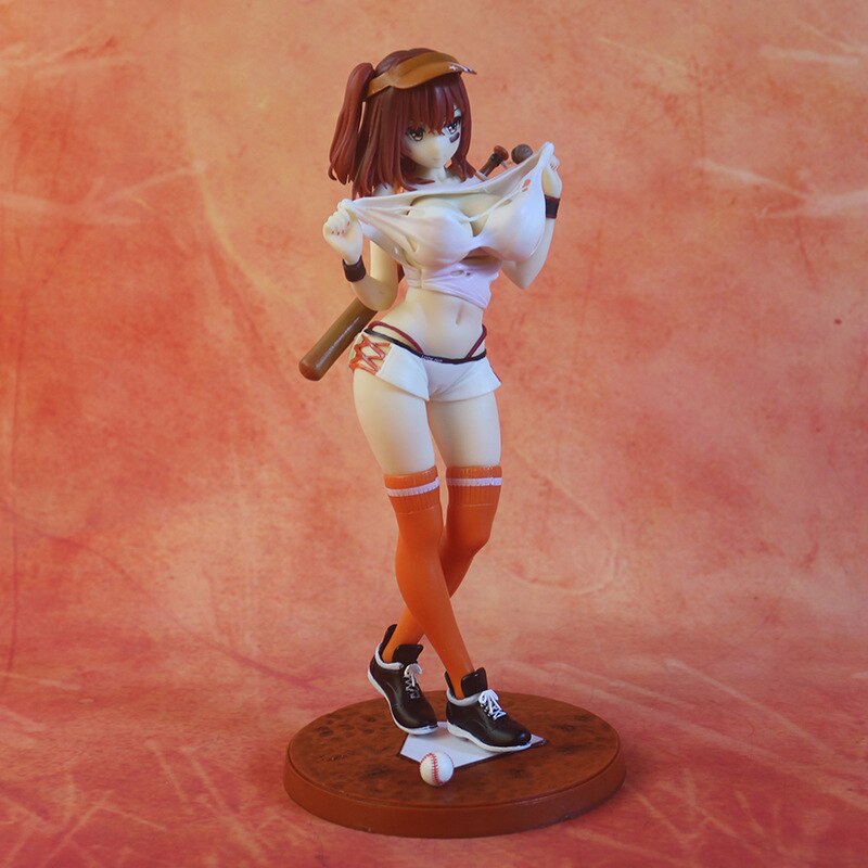 27cm SkyTube Sexy Girl  Anime Figure Baseball Girl Hentaii Action Figure illustration by Matarou Figurine Adult Model Doll Toys