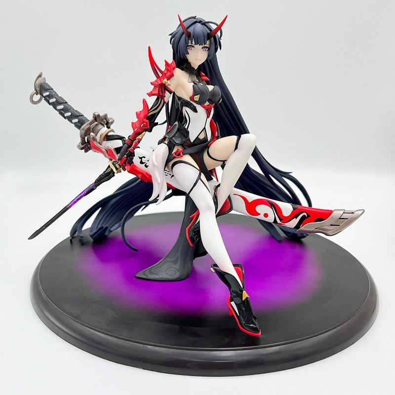 25cm Honkai Impact 3rd Kiana Kaslana Sexy Anime Girl Figure Houkai Gakuen Kiana Action Figure Adult Collectible Model Doll Toys