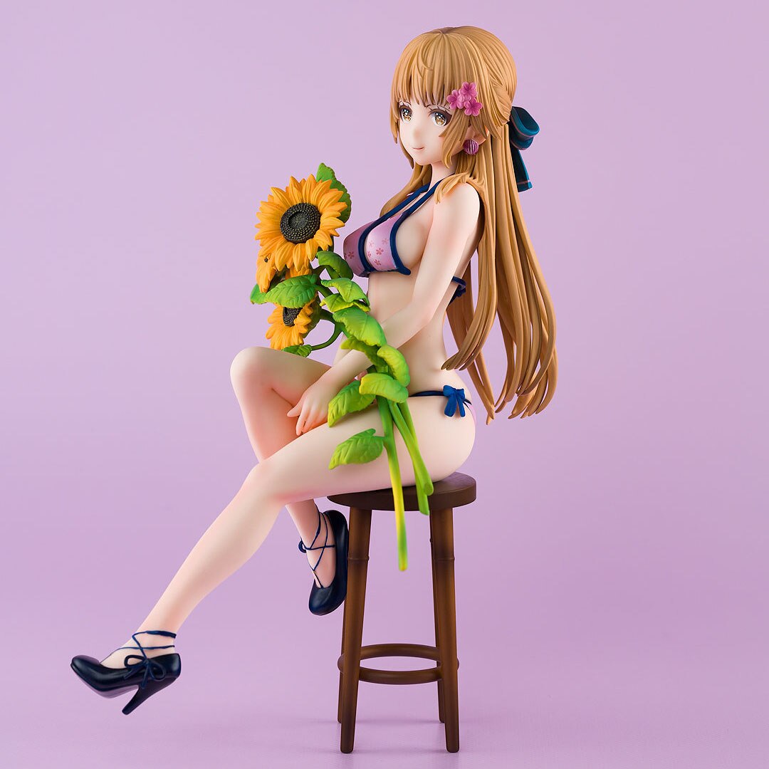 Daiki Kougyou sakurairo5 Sunflower Girl Momose Kurumi 1/7 Scale PVC Action Figure Anime Sexy Figure Model Toys Doll Gift