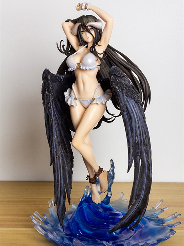 1/7 Scale SSFigure Anime OVERLORD Albedo Swimsuit Ver. Japaense Anime Girl PVC Action Figure Toy Statue Model Collectible Doll