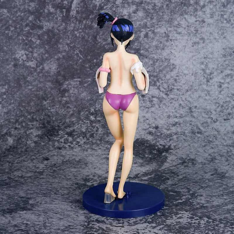 24cm Anime Naruto Action Figure Hyuuga Hinata Bathhouse Towel Swimsuit Sexy Girl Figurine PVC Collectible Model Toy Kid Gift