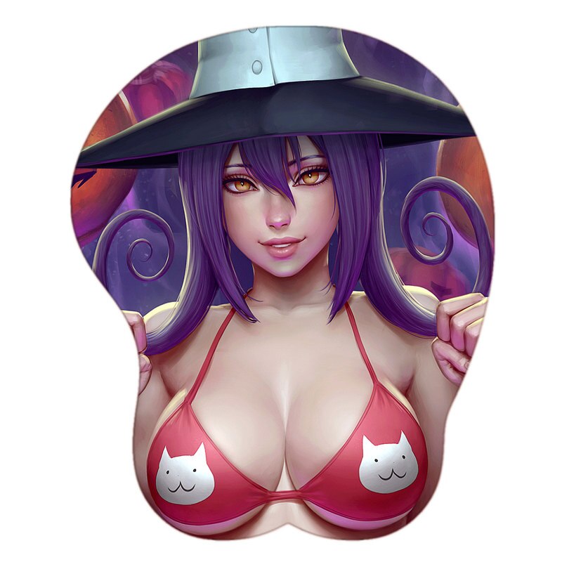 3D Boobs Mousepad | Oppai Ass Tits Mouse Pad | Silicone boobs mousepad