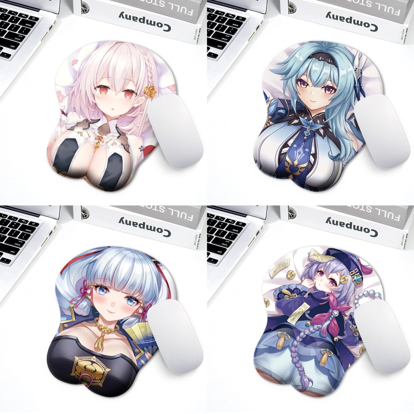 3D Boobs Mousepad | Oppai Ass Tits Mouse Pad | Silicone boobs mousepad