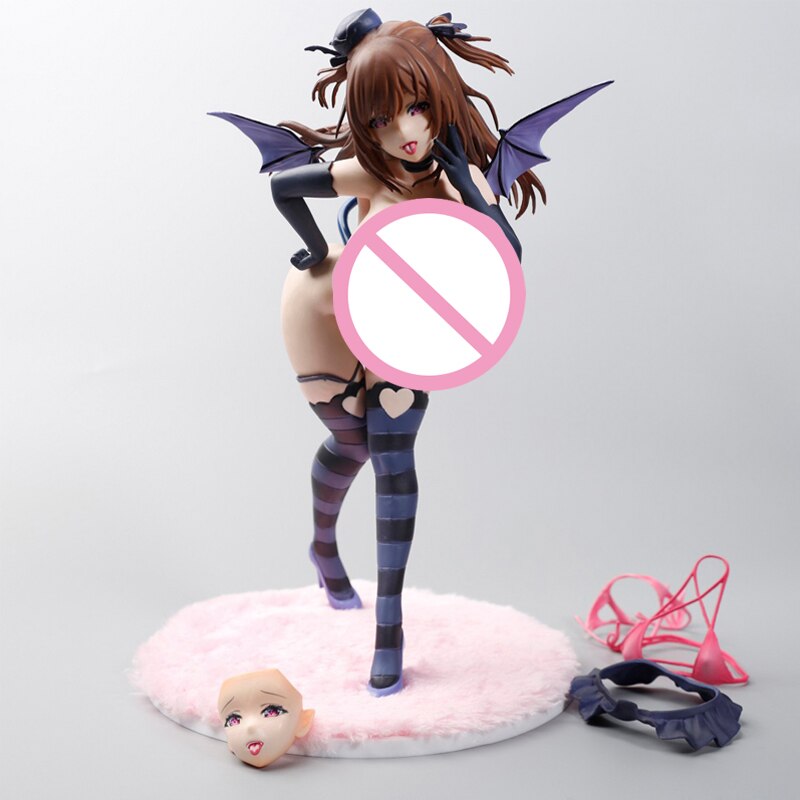 25cm Mataro Original Character Lilith Sexy Anime Figure Native Lilith Pink Cat Action Collectible Figure Model Doll Toys Gifts