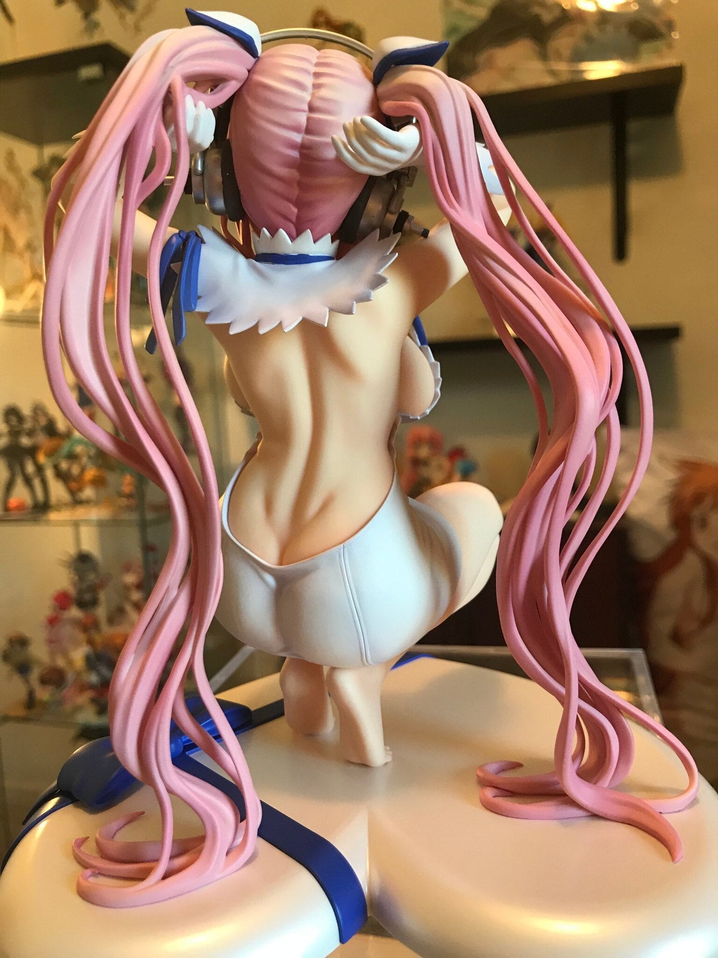 17CM Japanese Anime SoniComi (Super Sonico) 1/7 Hestia ver. Pvc Kawaii Action Figure Collectable Cute Sexy Model Toy For Kids