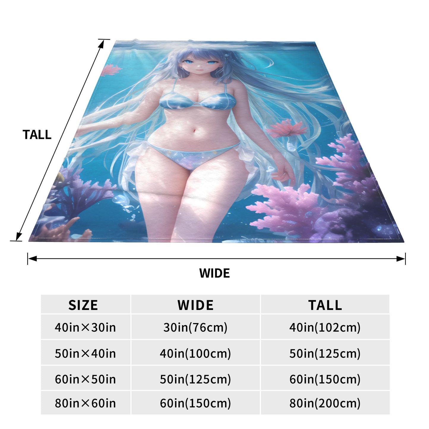 Anime Character Super Soft Flannel Throw Blanket Lightweight Air Conditioner Blanket Cooling Summer Blanket Cartoon Girl Blanket