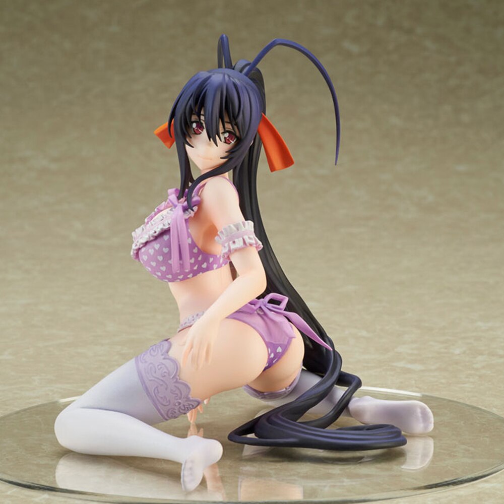 Waifu Figurine Hentai Anime Figure Girl Sexy Figure High School DxD Hero Himejima Akeno PVC Figure Collectible Model Anime Toy