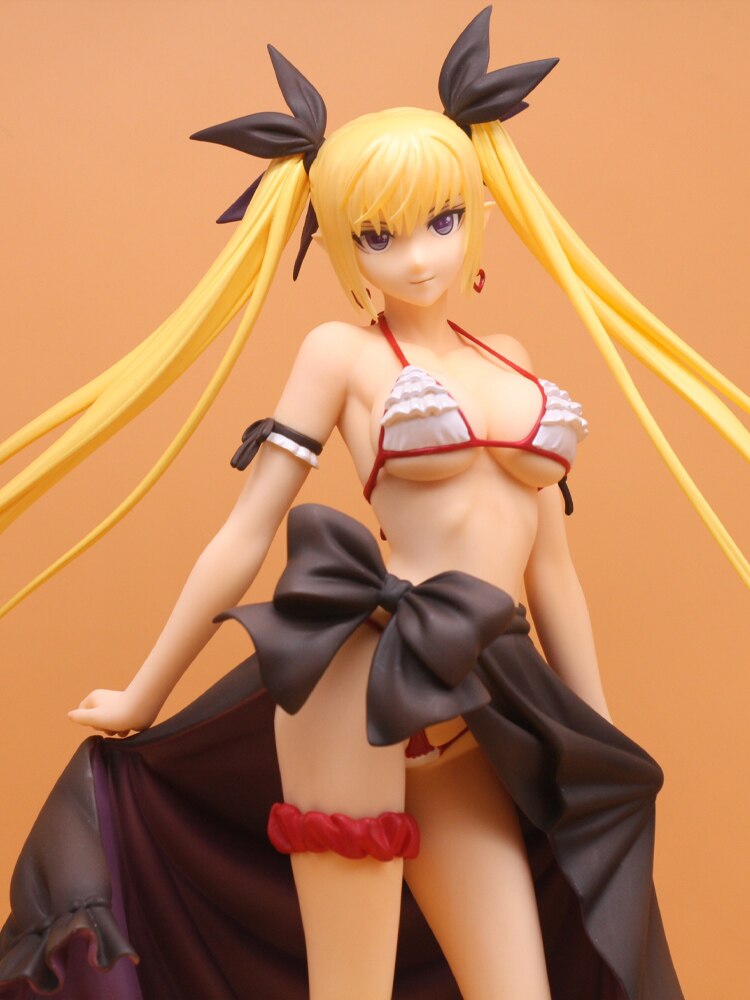 22cm Shining Hearts Sexy Anime Figure Mistral Nereis Action Figure Misty/Melty Swimsuit Ver Figurine Collection Model Doll Toys