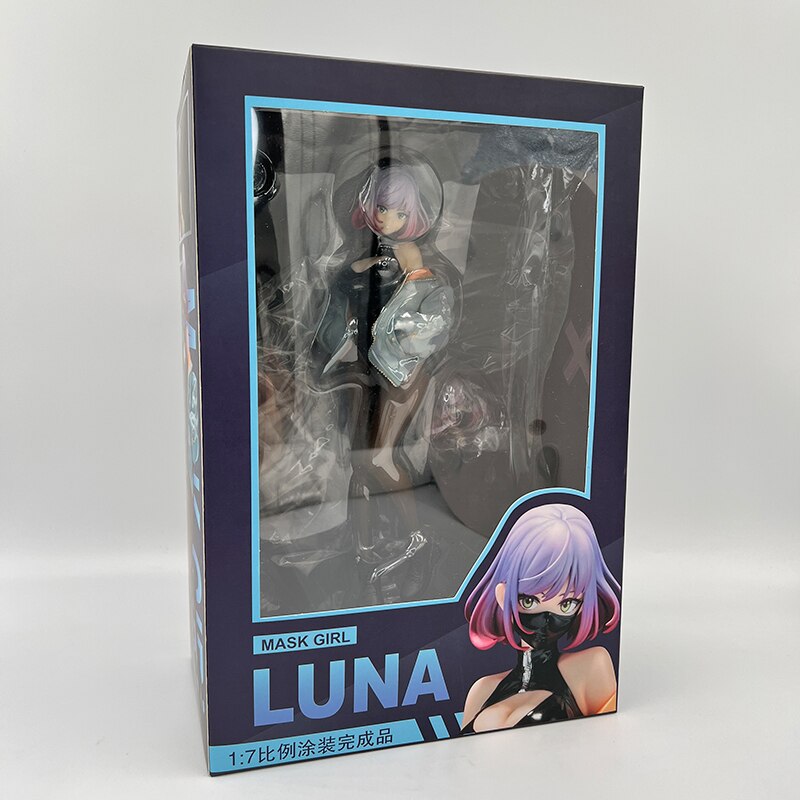 24cm Astrum Design Luna illustration by YD Anime Girl Figure Luna Pink Mask Girl Sexy Action Figure Collectible Model Doll Toys