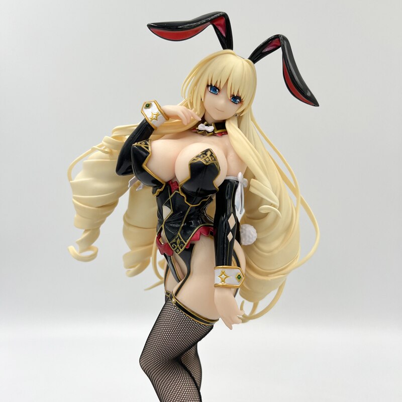 30cm Unionism Quartet Silveria Leodiel Anime Girl Figure Clip Craft Silveria Bunny Girl Action Figure Collectible Model Doll Toy