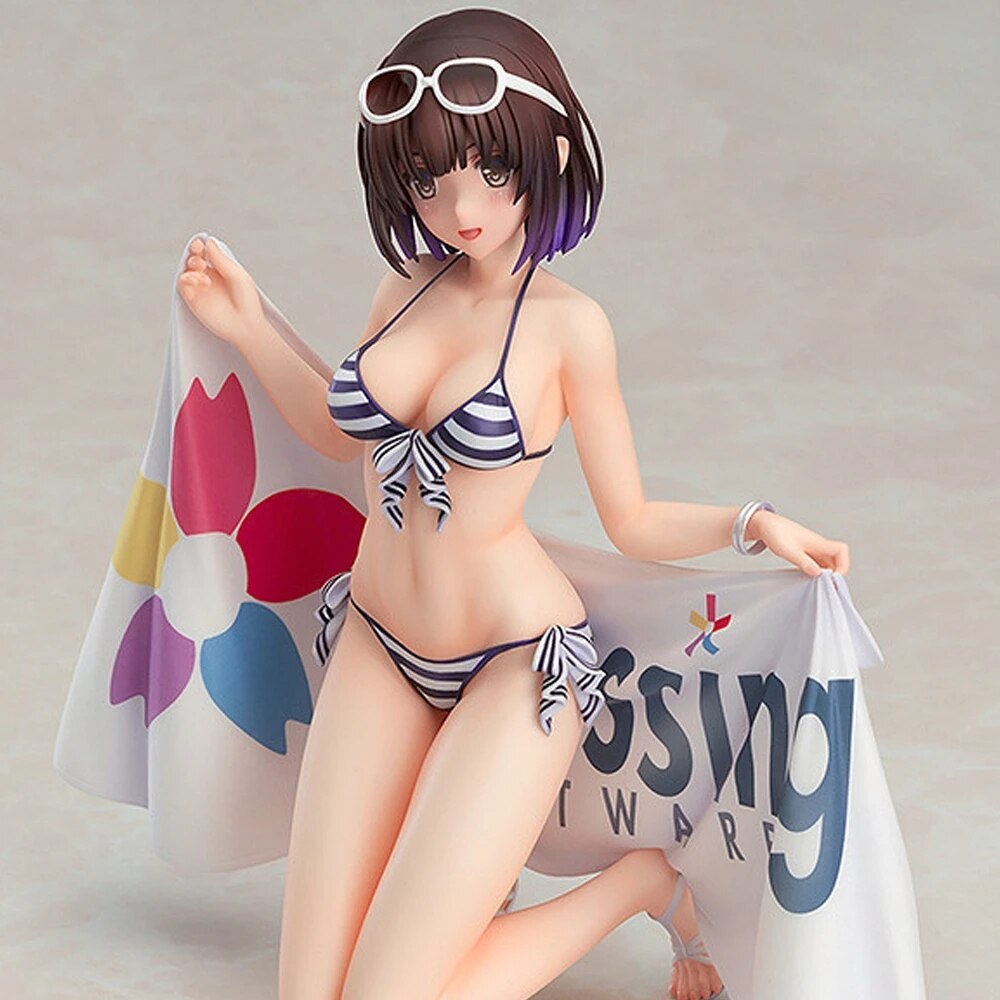 17cm Saenai Heroine No Sodatekata Katou Megumi Flag Sexy Anime Action Figure PVC New Collection Figures Toys Collection