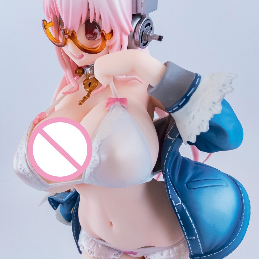 Waifu Figurine Hentai Anime Figure Girl Sexy Figure Sonico White Cat Ver. PVC Figure Collectible Model Anime Toy