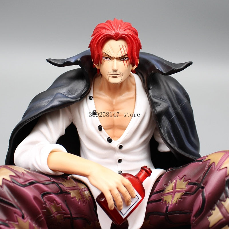 Anime One Piece Figure GK Chronicle Master Stars Plece Four Emperors The Shanks Action Figure PVC Collection Model Toy Gift