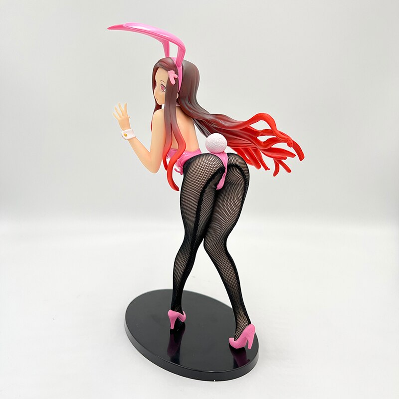 25cm Demon Slayer Kamado Nezuko Sexy Anime Figure Kimetsu no Yaiba Nezuko Bunny Girl Action Figure Collectible Model Doll Toys