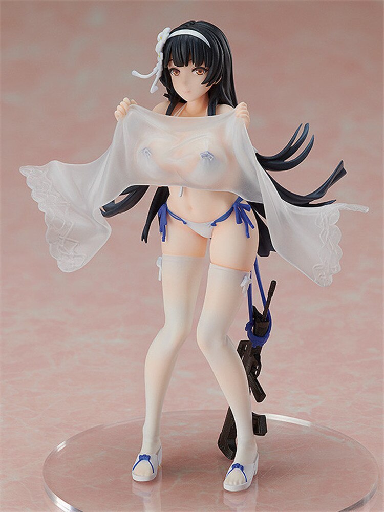 13cm 1/12 Girl Frontline 95 Swimsuit Ver. Xia Ming Chan Spot Sexy Girls PVC Action Figures Collectible Model Toys Doll