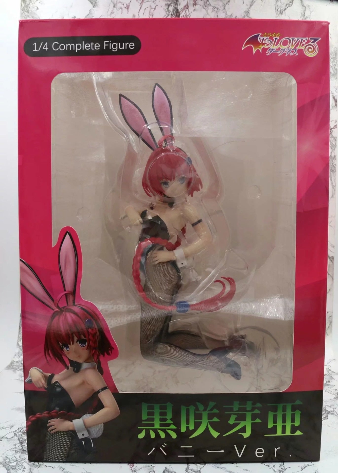 1/4 FREEing B-style ToLove Darkness Bunny Girl Figure Kurosaki Meia Japanese Anime PVC Action Figure Toy Collection Model Doll