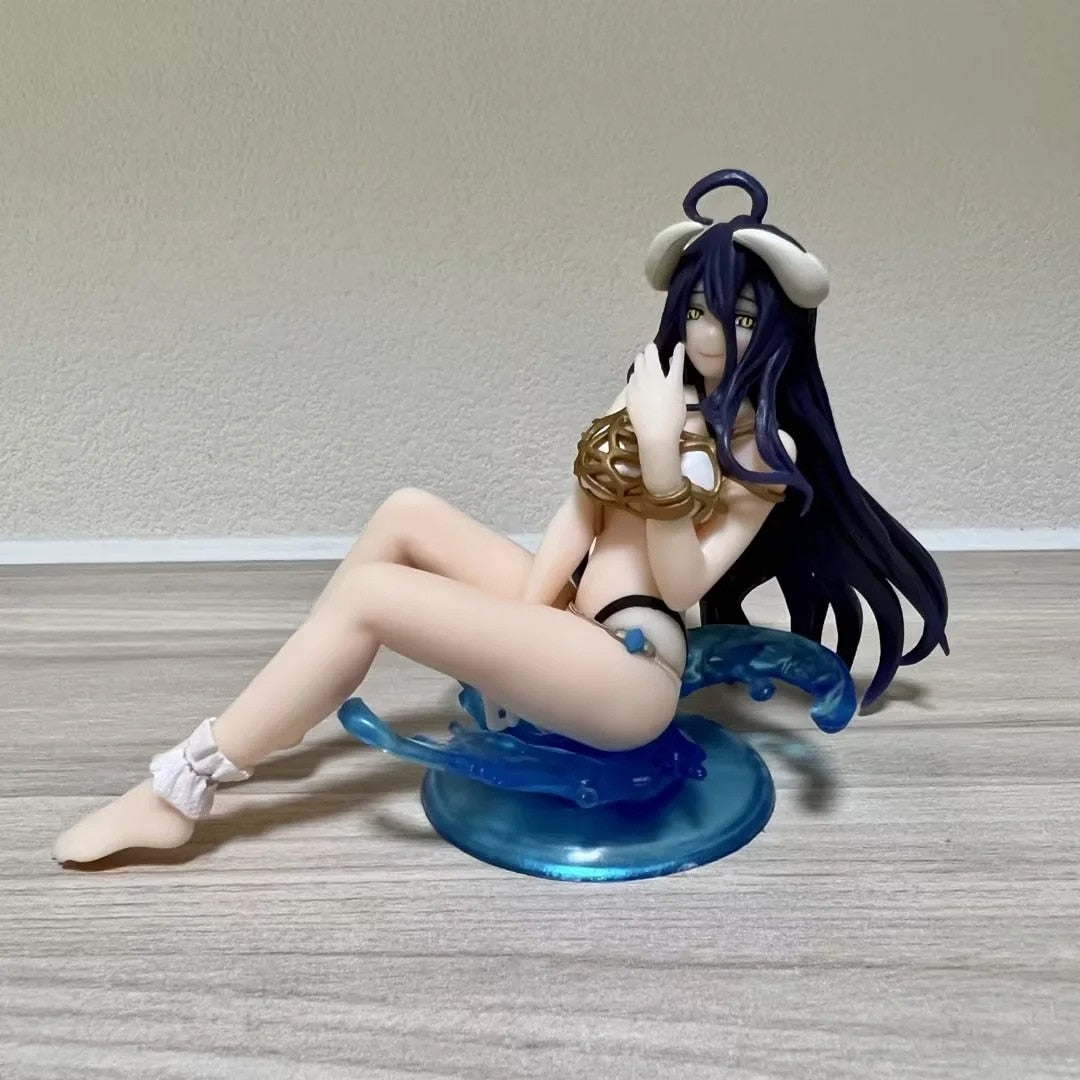 Overlord Iv Albedo Swimming Ring Aqua Float Girls Anime Figure Action Model Collectible Toys Gift