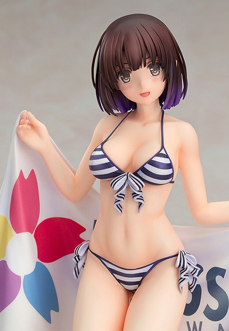 17cm Saenai Heroine No Sodatekata Katou Megumi Flag Sexy Anime Action Figure PVC New Collection Figures Toys Collection