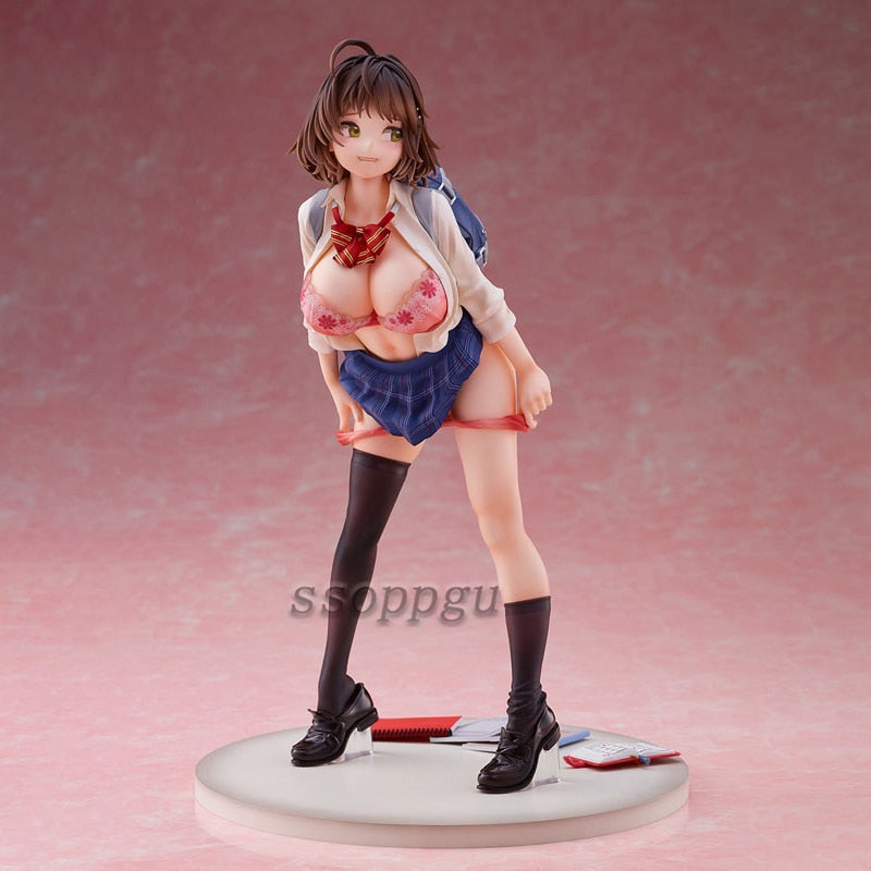 Anime Uniform Underwear Yui Hayasaka Figure 1/6 Adult Girl Model Toys PVC Action Figure Collection Desktop Model Toys Doll Gifts