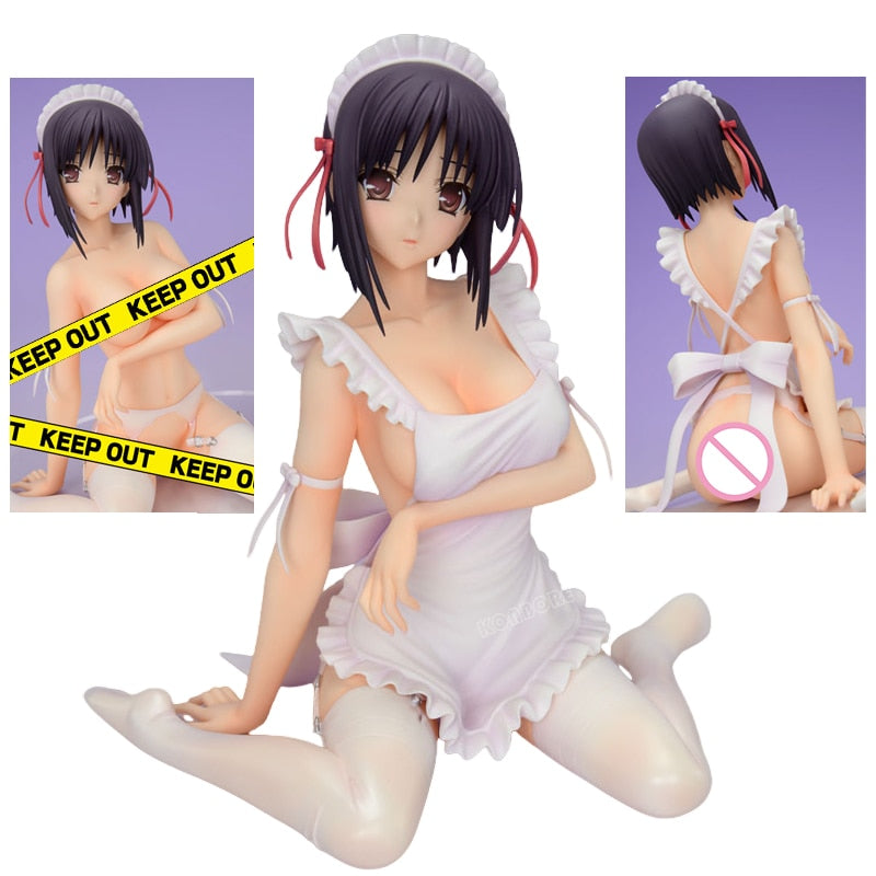 15cm Princess Lover! Yu Fujikura Sexy Anime Figure Fujikura Yuu Maid Outfit Ver. Girl Action Figure Collection Model Doll Toys