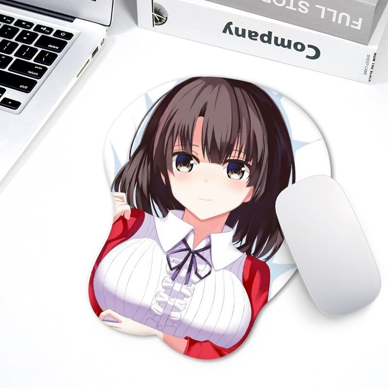 3D Boobs Mousepad | Oppai Ass Tits Mouse Pad | Silicone boobs mousepad