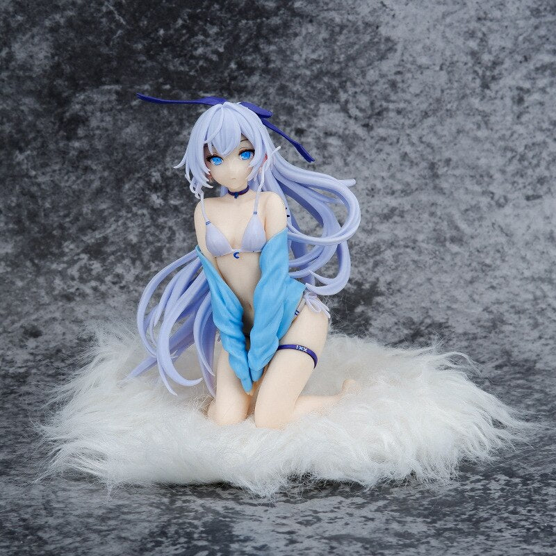 15cm Anime KonoSuba God Blessing On This Wonderful World Action Figure Aqua Swimsuit Kawaii Girl Doll PVC Collectible Model Toy