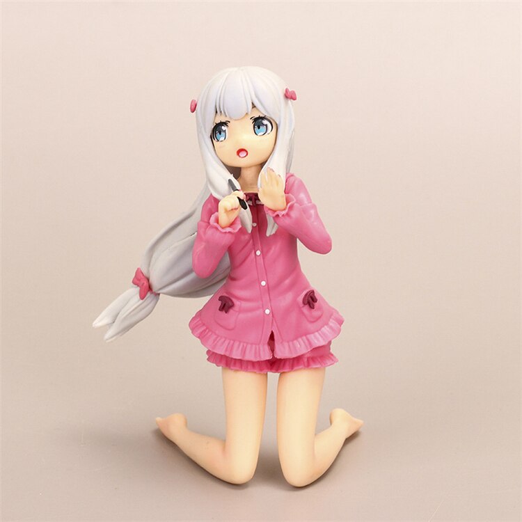 24cm Anime ques Q Eromanga Sensei Sagiri Izumi Ending Mode Meruru T-shirt Ver. PVC Action Figure Toy Sagiri Izumi Sexy Figure